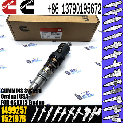 1764364 Genuine Diesel Engine Common Rail QSKX15 Fuel Injector 1499257 579251 4903451 579263 4954648