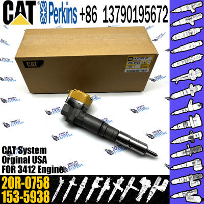 Excavator 3126 3126B 3126E Engine Spare Parts Fuel Injector 174-7526 20R-0758