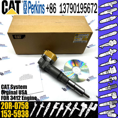 Excavator 3126 3126B 3126E Engine Spare Parts Fuel Injector 174-7526 20R-0758