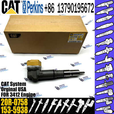 Excavator 3126 3126B 3126E Engine Spare Parts Fuel Injector 174-7526 20R-0758