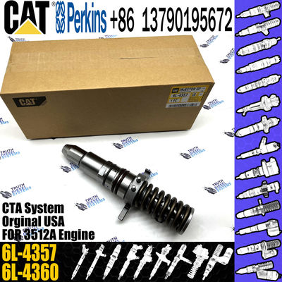 6L4357 0R-3052 6L-4357 0R-2925  common rail diesel fuel injector for Caterpillar 3508 3512 3516 3524 Engine CAT injector