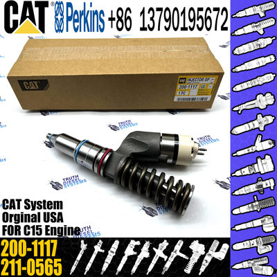 CAT Excavator Parts Fuel Injector 211-3025 200-1117 235-1401 For C15 C16 Engine
