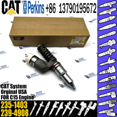Original Caterpillar Fuel Injector 235-1403 2351403 253-0618 2530618 C18 Diesel Engine Spare Part