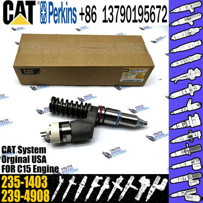 Original Caterpillar Fuel Injector 235-1403 2351403 253-0618 2530618 C18 Diesel Engine Spare Part