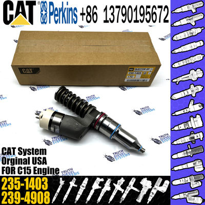 Original Caterpillar Fuel Injector 235-1403 2351403 253-0618 2530618 C18 Diesel Engine Spare Part