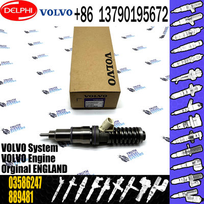 2 PINS diesel injector BEBE4C05001 BEBE4C05002 Diesel Fuel Injector 2for VOVLO 9.0 LITRE MARINE with 9.5 MM BORE L235PBC