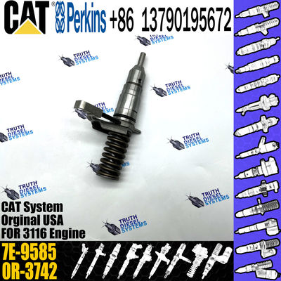 CAT Excavator Common Rail 3116 Engine Injector 20R-2056 7E-8729 Fuel Injection Nozzle 7E-9585