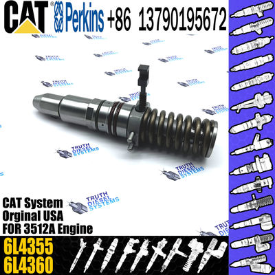 CAT 3512A Fuel Injector Assembly 4P9075 4P9076 7E6408 4P9077 9Y3773 7C4148 6L4357 6L4355 6L4360