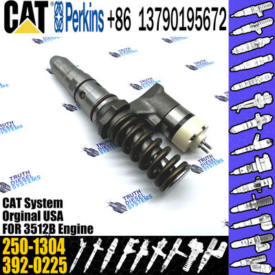 CAT 3512B Engine Injector diesel common Rail Fuel Injector 250-1304 10R-1278 for Caterpillar