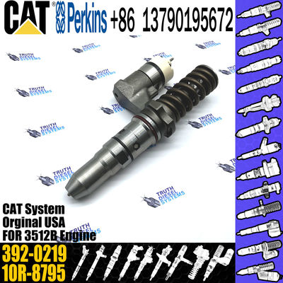 CAT 3512B engine fuel injector 392-0213 392-0216 392-0219 with genuine packing