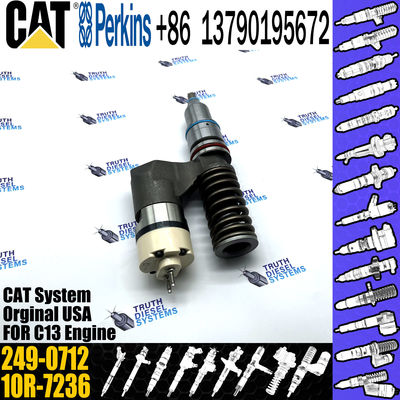 CAT C13 Fuel Injectors 249-0712 10R-3147 249-0707 249-0708 For Caterpillar Engine