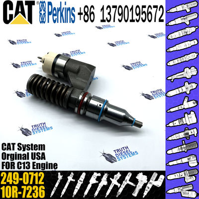 CAT C13 Fuel Injectors 249-0712 10R-3147 249-0707 249-0708 For Caterpillar Engine