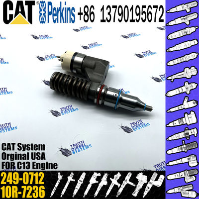 CAT C13 Fuel Injectors 249-0712 10R-3147 249-0707 249-0708 For Caterpillar Engine