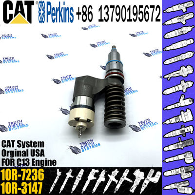 CAT C13 Excavator Inyectores Common Rail Diesel fuel Injector 2490705 249-0705 10R7236 10R-7236 For Caterpillar