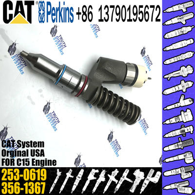 CAT C15 fuel common rail injector 253-0619 2530619 10R-7232 for Caterpillar Engine