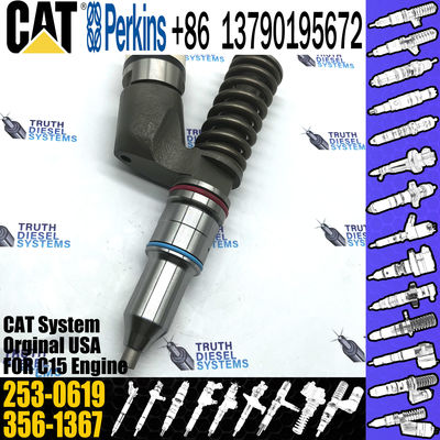 CAT C15 fuel common rail injector 253-0619 2530619 10R-7232 for Caterpillar Engine