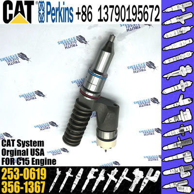 CAT C15 fuel common rail injector 253-0619 2530619 10R-7232 for Caterpillar Engine