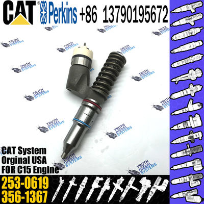 CAT C15 fuel common rail injector 253-0619 2530619 10R-7232 for Caterpillar Engine