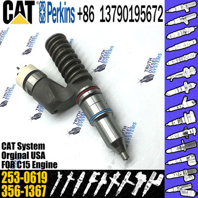 CAT C15 fuel common rail injector 253-0619 2530619 10R-7232 for Caterpillar Engine