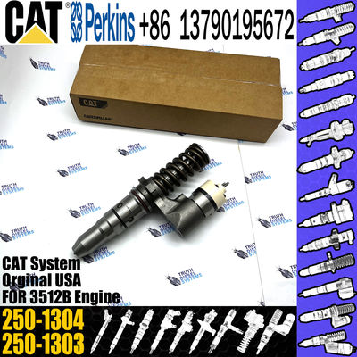 3512B Engine Injector diesel common Rail Fuel Injector 250-1304 10R-1278 for Caterpillar