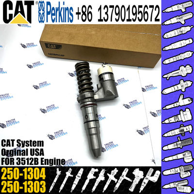 3512B Engine Injector diesel common Rail Fuel Injector 250-1304 10R-1278 for Caterpillar