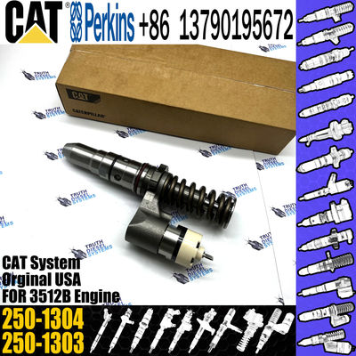 3512B Engine Injector diesel common Rail Fuel Injector 250-1304 10R-1278 for Caterpillar