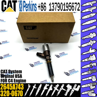 Diesel Engine Common Rail Injector 3210990 10R-7668 10R7668 321-0990 2645A743 For CAT C6.6