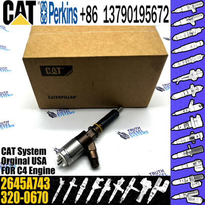 Diesel Engine Common Rail Injector 3210990 10R-7668 10R7668 321-0990 2645A743 For CAT C6.6