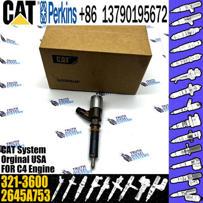 3213600 321-3600 10R-7938 common rail diesel fuel injector for Caterpillar C6.6 C6.4 Engine CAT injector
