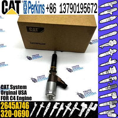 Diesel Fuel Injector 10R7671 10R-7671 320-0677 3200677 For CAT Excavator Engine C4.4 C6.4