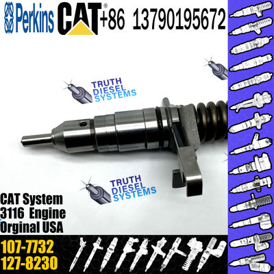 Engine 3114 3116 Injector 127-8216 1278216 1077732 107-7732 Fuel Injector for E320B E325B E322B Excavator Diesel Engine