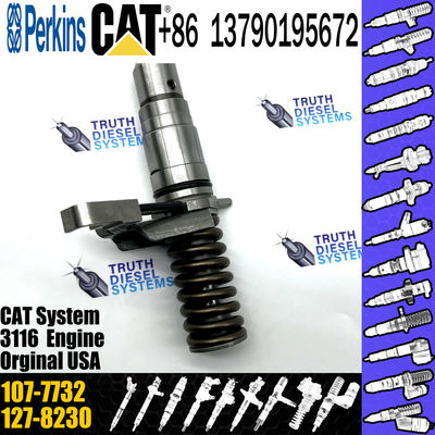 Engine 3114 3116 Injector 127-8216 1278216 1077732 107-7732 Fuel Injector for E320B E325B E322B Excavator Diesel Engine