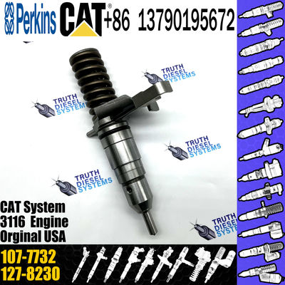 Engine 3114 3116 Injector 127-8216 1278216 1077732 107-7732 Fuel Injector for E320B E325B E322B Excavator Diesel Engine