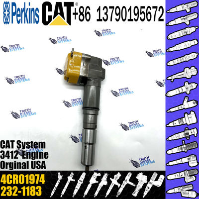 Cater-pillar 232-1171 injector 10R-1267 2321171 common rail diesel injector For 3412E Engine Injector 4CR01974