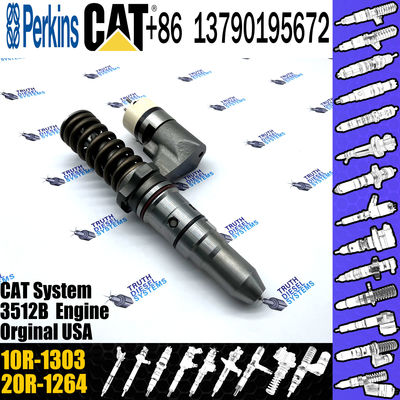 Cat 3512B 3516B Engine Injector diesel common Rail Fuel Injector 250-1302 10R-1303 for Caterpillar 3512B