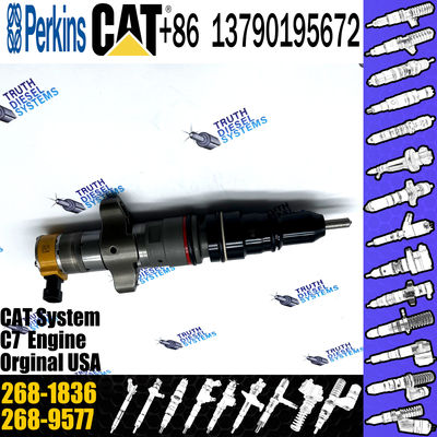 Cat C7 Engine spare parts Common Rail Inyectores Diesel Fuel Injector Nozzles 2681836 268-1836 For Caterpillar