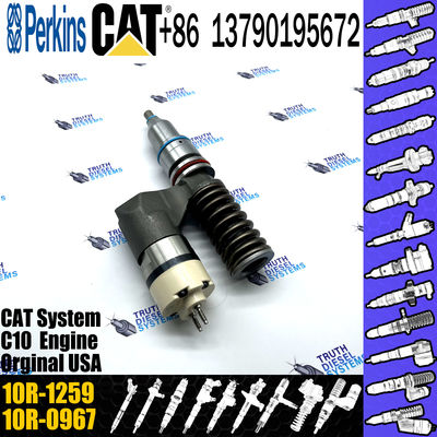 10R-1258 10R-1259 common rail excavator fuel injector for CAT C10 C12 engine injector 10R-1258 10R-1259