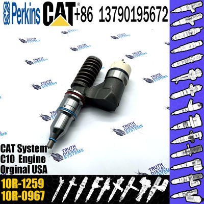 10R-1258 10R-1259 common rail excavator fuel injector for CAT C10 C12 engine injector 10R-1258 10R-1259