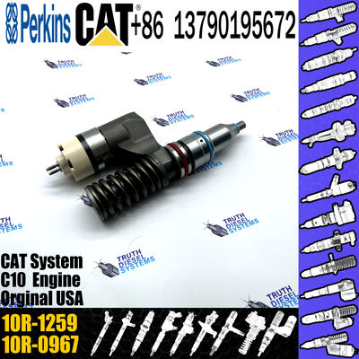 10R-1258 10R-1259 common rail excavator fuel injector for CAT C10 C12 engine injector 10R-1258 10R-1259