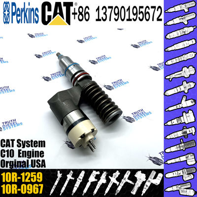 10R-1258 10R-1259 common rail excavator fuel injector for CAT C10 C12 engine injector 10R-1258 10R-1259