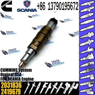 Cummins Diesel Fuel Injector 1933613 2031836 2086663 1933246 2031835 2086663 For SCANIA R Series