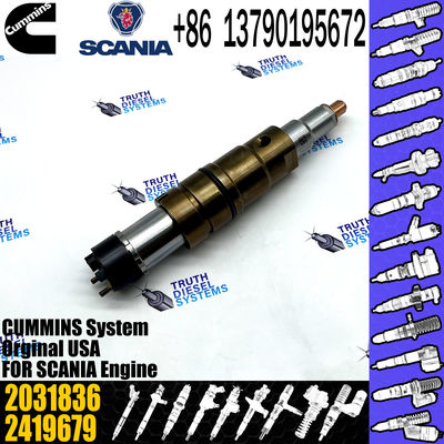 Cummins Diesel Fuel Injector 1933613 2031836 2086663 1933246 2031835 2086663 For SCANIA R Series