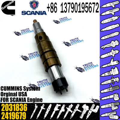 Cummins Diesel Fuel Injector 1933613 2031836 2086663 1933246 2031835 2086663 For SCANIA R Series