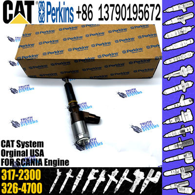 C6.4 Engine Fuel Injector 10R7675 32F61-00062 295-9130 326-4700 3264700 2959130 3172300 317-2300