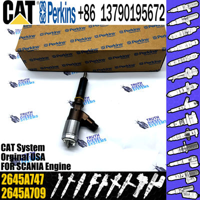 Common Rail Injector 306-9380 Fuel Injector Assembly 320-0680 2645A747 2645A734 For CAT Engine C6.6 C4.4