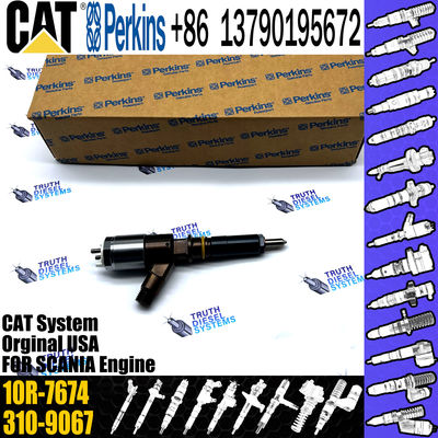 Cat C6.6 Engine Diesel inyector Common Rail Fuel Injector 320-0655 10R-7674 2645A751 for Caterpillar Excavator 320d