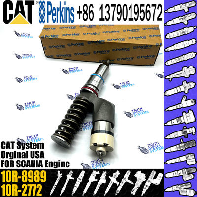 CAT C15 Engine Diesel Common Rail Injector 2800574 280-0574 10R8989 10R-8989 For Caterpillar