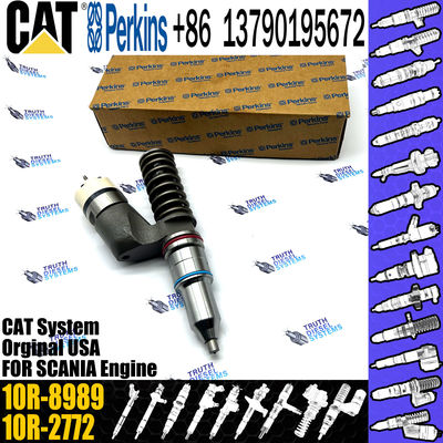 CAT C15 Engine Diesel Common Rail Injector 2800574 280-0574 10R8989 10R-8989 For Caterpillar