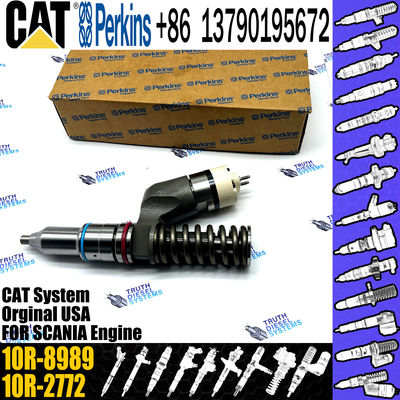 CAT C15 Engine Diesel Common Rail Injector 2800574 280-0574 10R8989 10R-8989 For Caterpillar