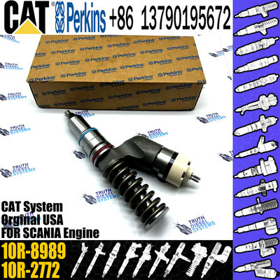 CAT C15 Engine Diesel Common Rail Injector 2800574 280-0574 10R8989 10R-8989 For Caterpillar